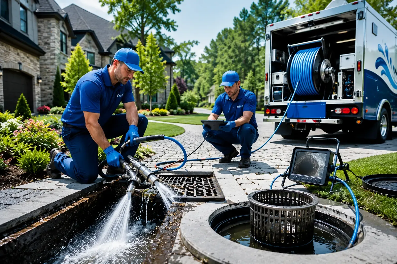 Local outdoor drain cleaning professionals in Hartford, AR